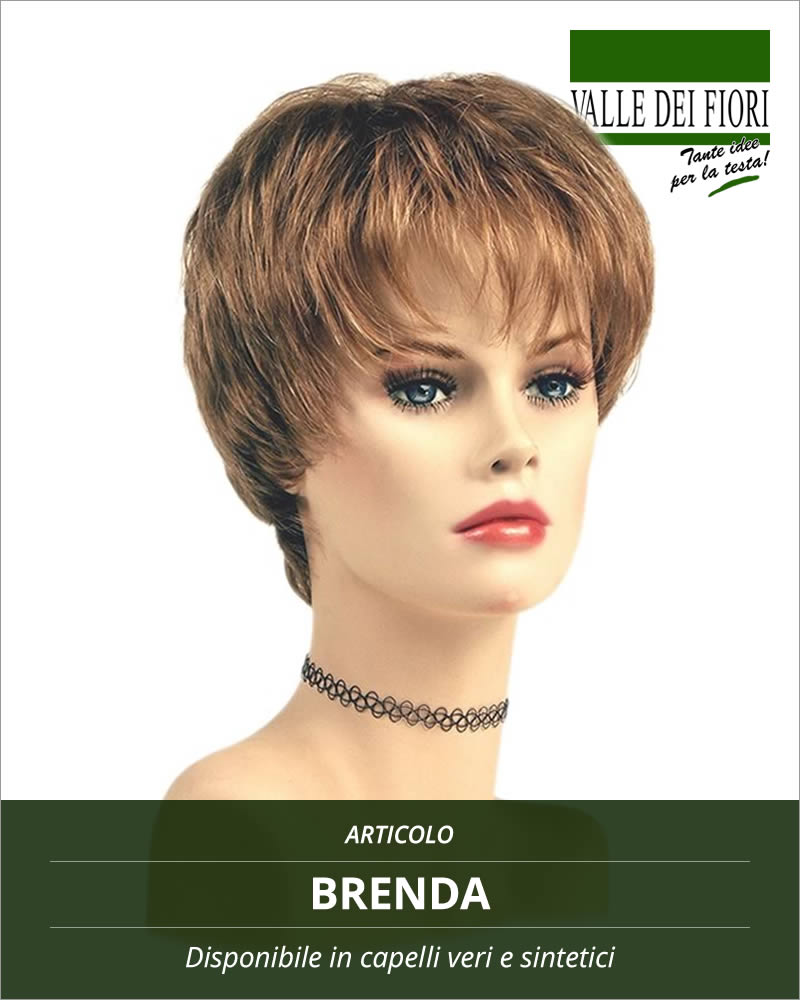 Parrucca donna Brenda | Parrucche donna | Valle dei Fiori, Negozio Vendita  Parrucche